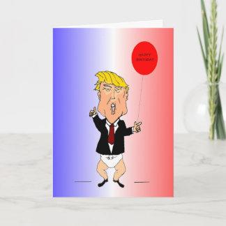Trump Birthday Card Wishes