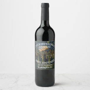 Trump Black Shirts Sturmabteilung Hess Goring WH Wine Label