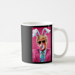 Trump Blowing Bubble Gum Political Republican East Coffee Mug