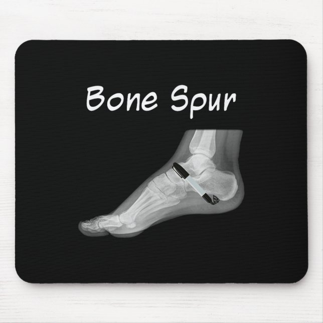 Trump Bone Spur Ink Pen Funny Anti Trump  Mouse Pad (Front)