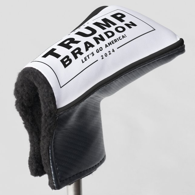 Trump Brandon 2024™ Election Golf Putter Cover (3/4 Front)