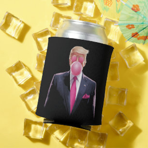 Trump Bubble Gum Can Cooler