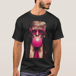 Trump Bubble Gum Funny 1  T-Shirt