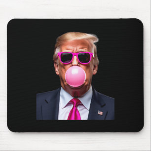 Trump Bubble Gum Pink Mouse Pad