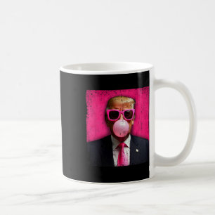Trump Bubble Gum Pink Sungles Funny _1 Coffee Mug