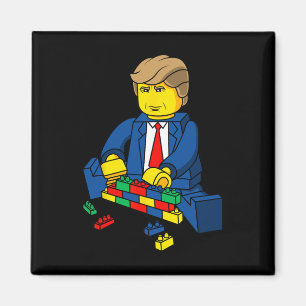 Trump Build A Wall T Shirt Magnet