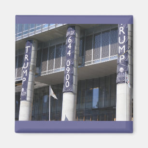 Trump Building magnet