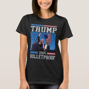 Trump Bulletproof Fight Fist Legend Donald Trump 2 T-Shirt