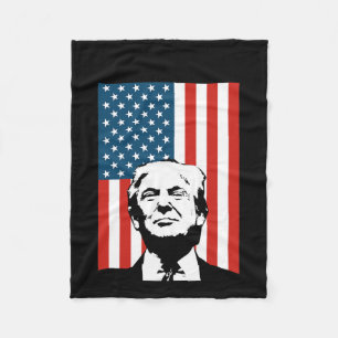 Trump Bulletproof Fleece Blanket