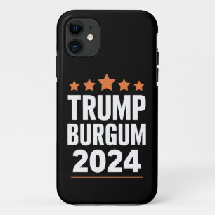 Trump Burgum for President 2024 USA Election iPhone 11 Case