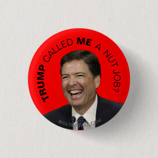 TRUMP CALLED ME A NUT JOB? 3 CM ROUND BADGE