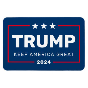 Trump CAN CHANGE YEAR Keep America Great Magnet