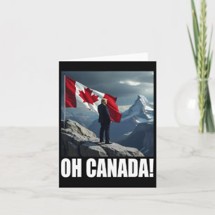 Trump Canada Flag Men Women Apparel Card