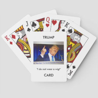 Trump Cards Donald Trump image/quote playing cards