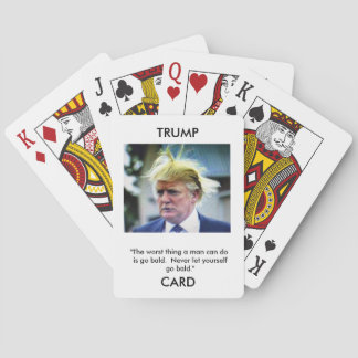 Trump Cards Donald Trump image/quote playing cards