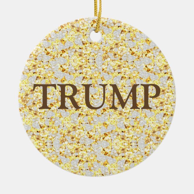 TRUMP CERAMIC ORNAMENT (Front)