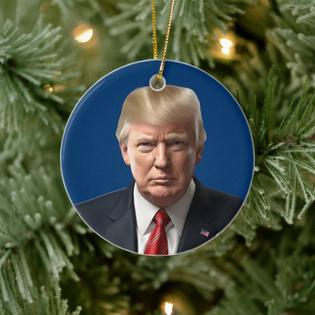Trump  ceramic ornament (Tree)