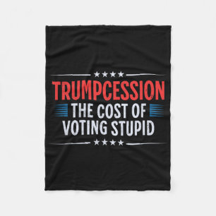 Trump Cession  Fleece Blanket