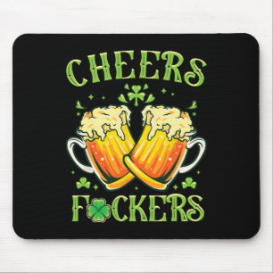 Trump Cheers Ers St Patricks Day Irish Drinking Mouse Pad
