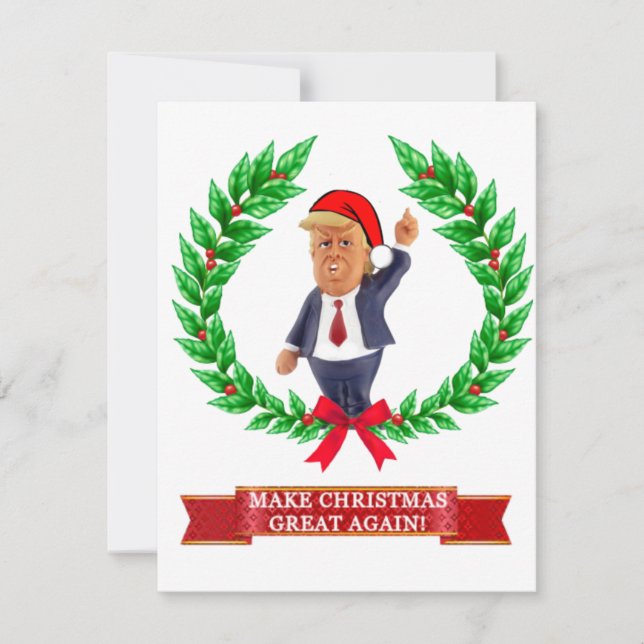 Trump Christmas Card (Front)