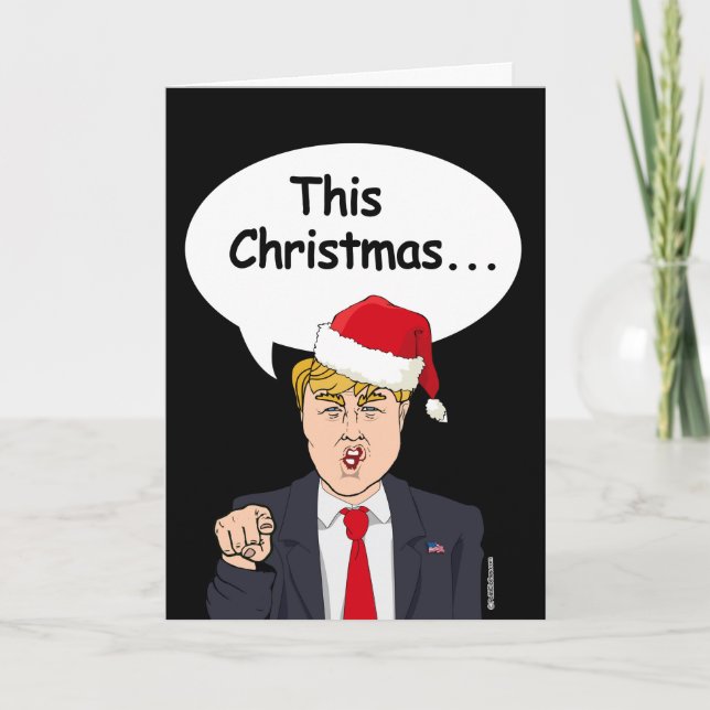 Trump Christmas Card - This Christmas is gonna be  (Front)