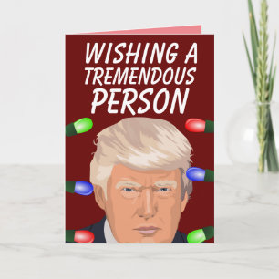TRUMP CHRISTMAS GREETING CARDS