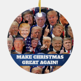 Trump Christmas Ornament