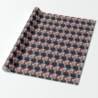 TRUMP Christmas President Gift Wrapping Paper