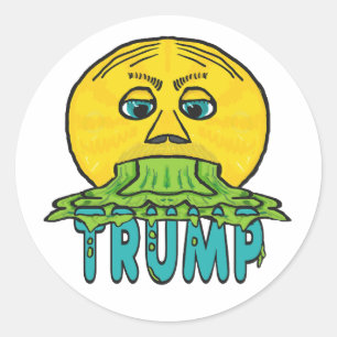 Trump Classic Round Sticker