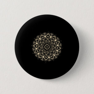 Trump Clic Mandala Style 86 47 Subtle Resist 8647 6 Cm Round Badge