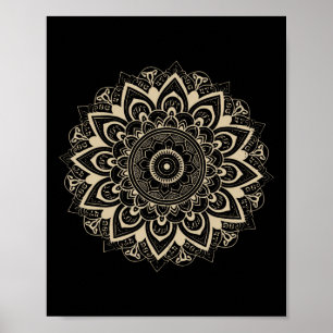 Trump Clic Mandala Style 86 47 Subtle Resist 8647  Poster