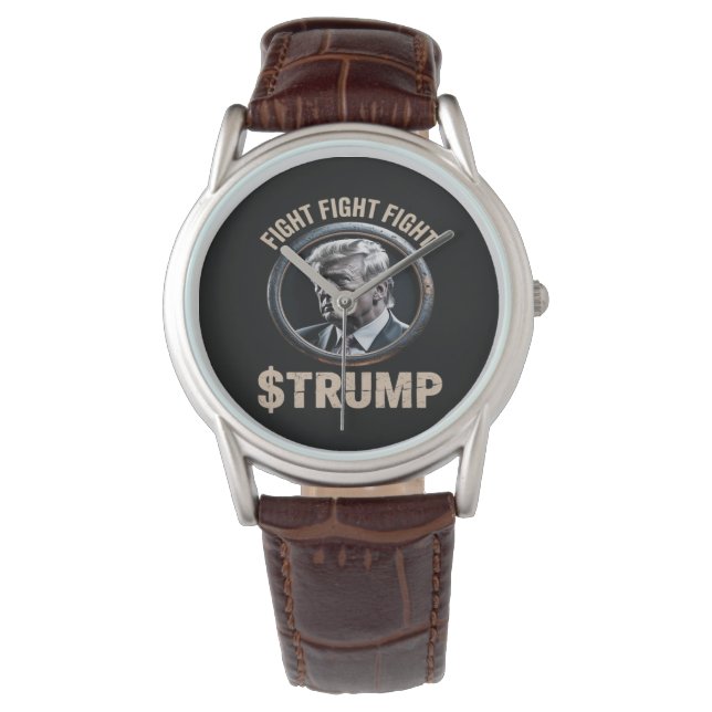 Trump Coin Funny Watch (Front)