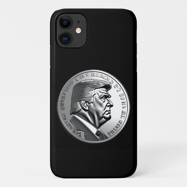 Trump Coin Phone Case (Back)