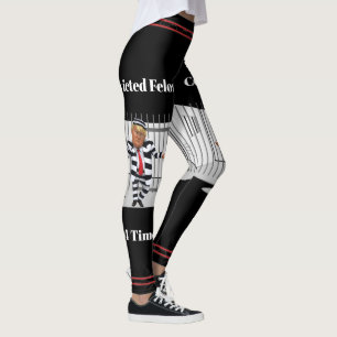 Trump Convicted Felon Leggings
