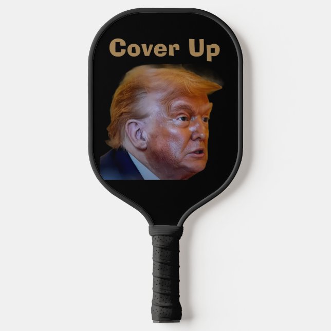 Trump/Cover Up Pickleball Paddle (Front)