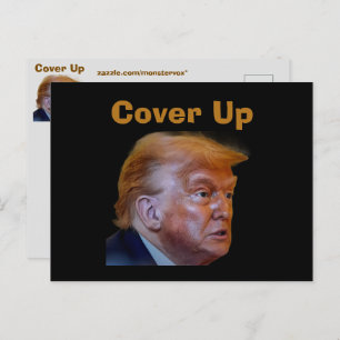 Trump/Cover Up Postcard