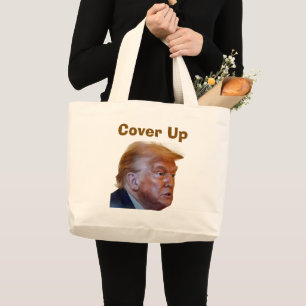 Trump/Cover Up Tote Bag
