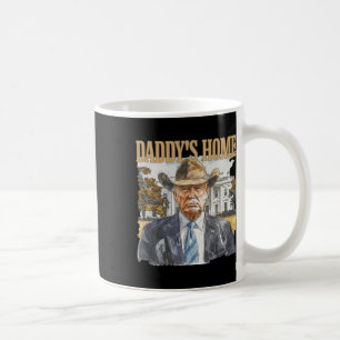 Trump Cowboy Western Daddy's Home Take America Bac Coffee Mug