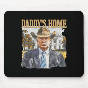 Trump Cowboy Western Daddy's Home Take America Ck Mouse Pad