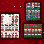 Trump Custom Face photo Elf Christmas Funny Trump  Wrapping Paper Sheet<br><div class="desc">Trump Custom Face photo Elf Christmas Funny Trump , Replace the face of this elf with your favourite photo (make sure to crop as much to the face as possible and use an app to remove the background) and personalise this funny Christmas Holiday Wrapping Paper with your kid, husband, or...</div>