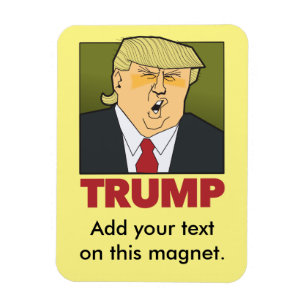 TRUMP customisable magnet