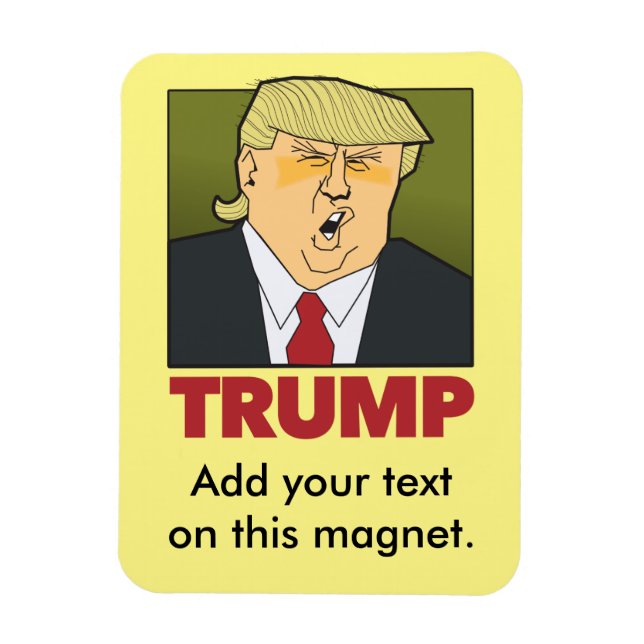 TRUMP customisable magnet (Vertical)