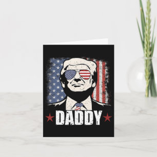 Trump Daddy 2025 Official Trump Daddy Funny 1  Card