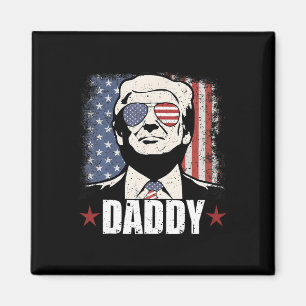 Trump Daddy 2025 Official Trump Daddy Funny 1  Magnet