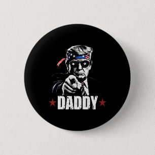 Trump Daddy 2025 Official Trump Daddy Funny 2 6 Cm Round Badge