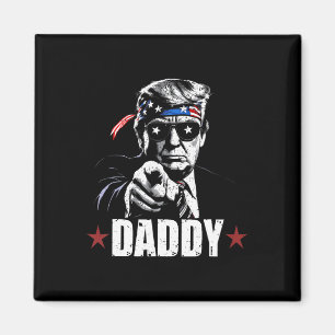 Trump Daddy 2025 Official Trump Daddy Funny 2  Magnet