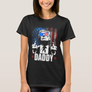 Trump Daddy 2025 Official Trump Daddy Funny 3 T-Shirt