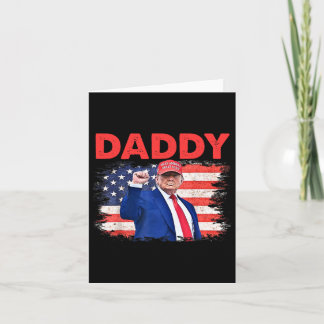 Trump Daddy 2025 President 1 Card