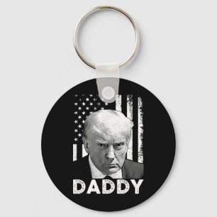 Trump Daddy 2025 President Supporters Men And Wome Key Ring
