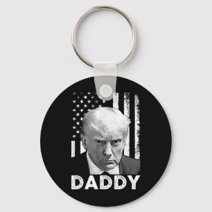 Trump Daddy 2025 President Supporters Men And Wome Key Ring